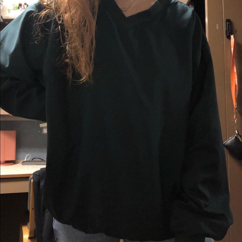 Windbreaker material pullover